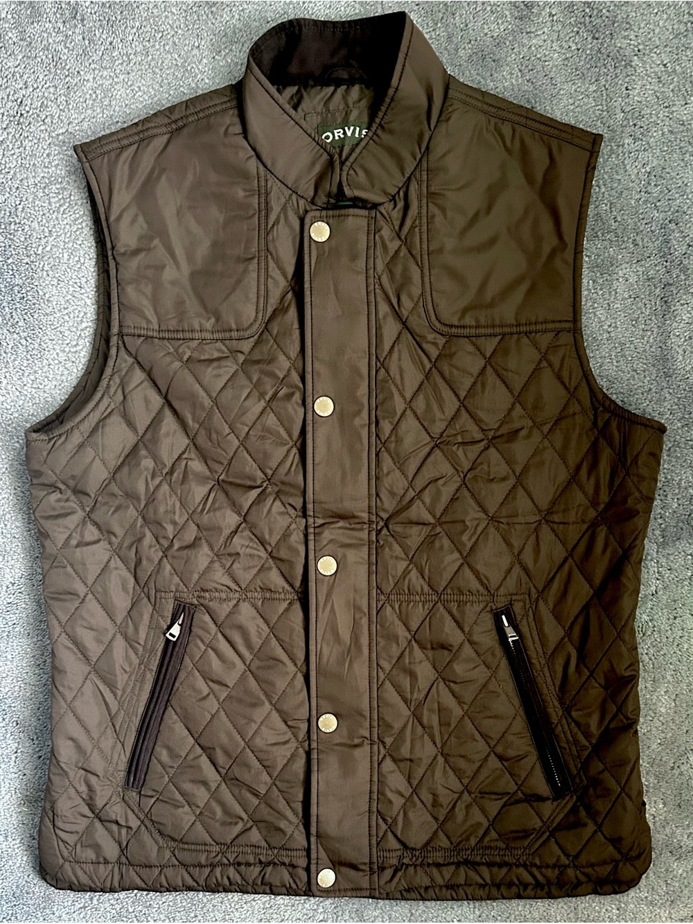 Orvis RT 7 Quilted Vest - Large - Green